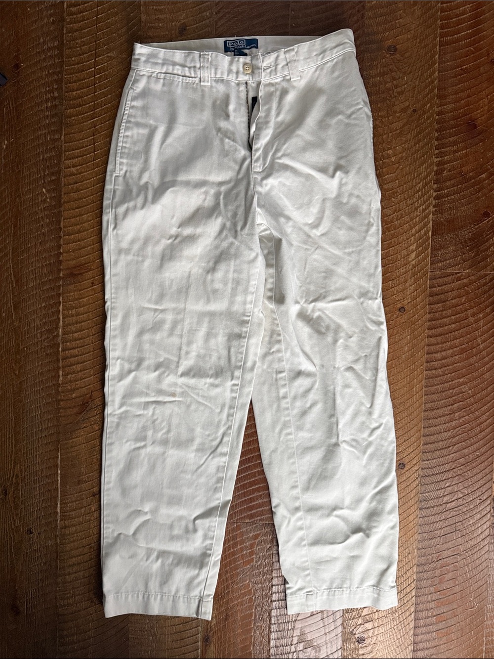 Polo by Ralph Lauren Men's White Chino Pants